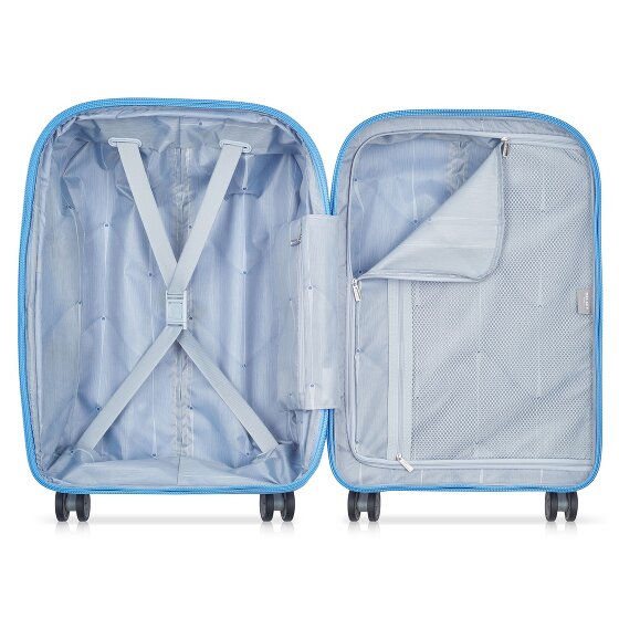 Delsey Paris Clavel 4-wiel cabinewagen 55 cm met uitbreidingsplooi