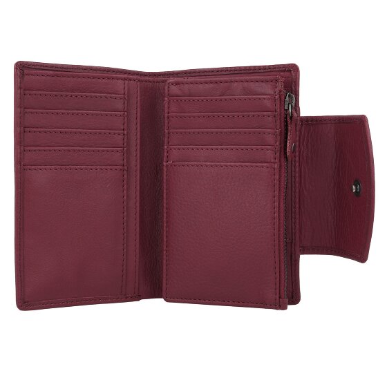 Harbour 2nd Just Pure Elin Portemonnee RFID-bescherming Leer 14.5 cm