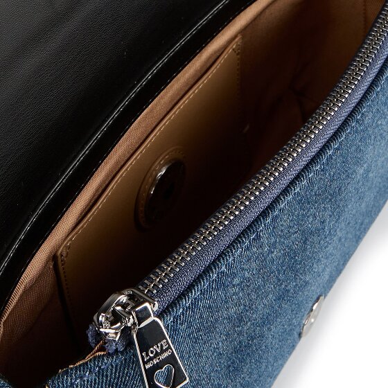 Love Moschino Denim Signature Love Schoudertas 24 cm