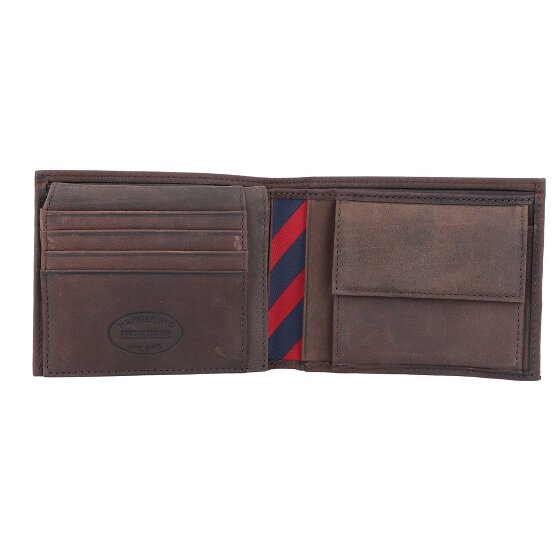 Tommy Hilfiger Johnson portemonnee leer 12,5 cm
