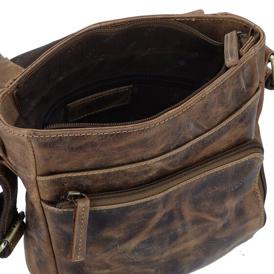 Greenburry Vintage Schoudertas Leer 26 cm