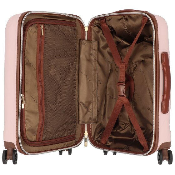Stratic Leather & More 4 wielen Cabinewagen 55 cm Laptop compartiment