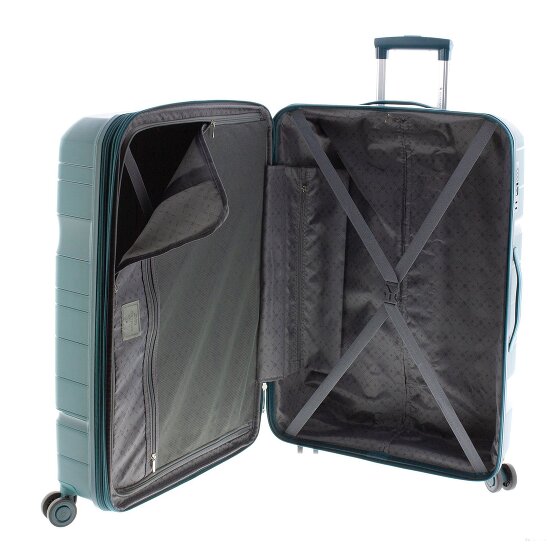 Gladiator 3800 4 wielen Trolley 77 cm met uitbreidingsplooi