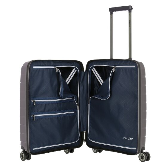 Travelite Air Base 4 wielen Cabinewagen 55 cm Laptop compartiment