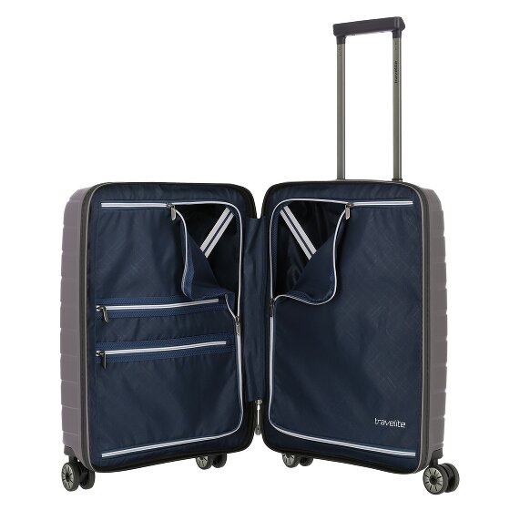 Travelite Air Base 4 wielen Cabinewagen 55 cm Laptopvak