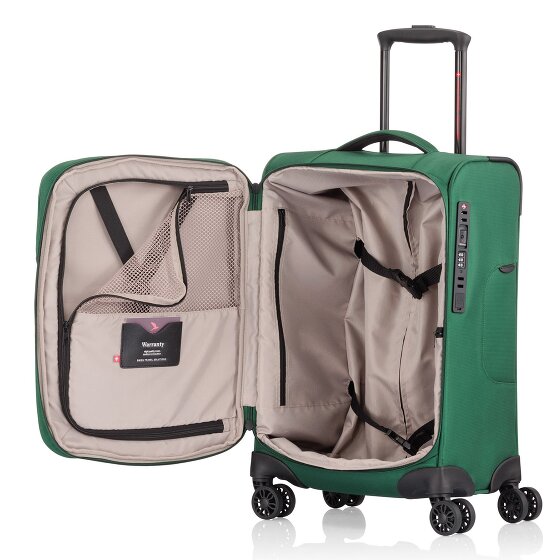 Pack Easy GoUp 4 wielen Cabinewagen S 53 cm met uitbreidingsplooi