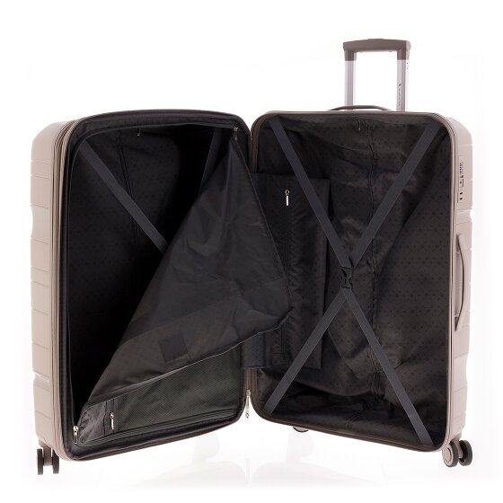 Gladiator 3800 4 wielen Trolley 77 cm met uitbreidingsplooi