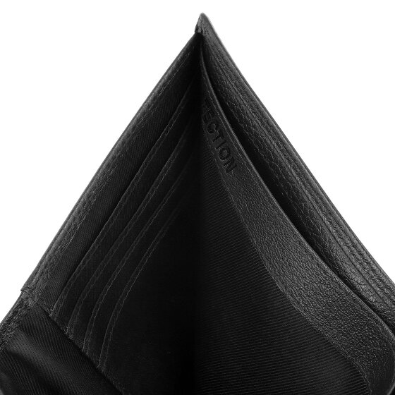 Redolz Leather Essentials QF portemonnee RFID-leer 11,5 cm