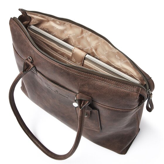 Castelijn & Beerens Carisma Schoudertas RFID Leer 40 cm Laptopcompartiment