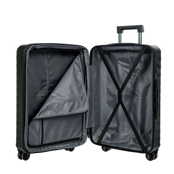 Bric's Nausicaa 4 wielen Trolley M 69.5 cm met uitbreidingsplooi