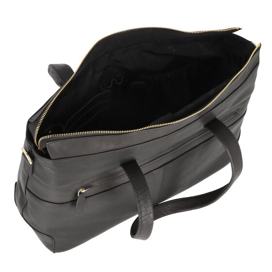 Plevier Edge Koffer RFID-bescherming Leer 40 cm Laptop compartiment