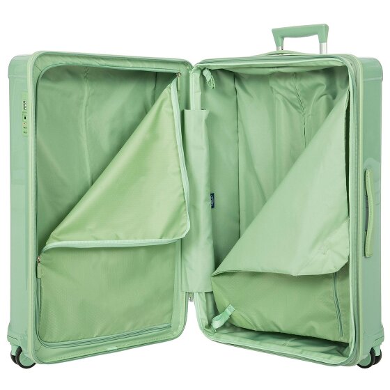 Bric's Positano 4 wielen Trolley 82 cm met uitbreidingsplooi