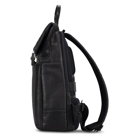 Jost Glasgow Dagrugzak RFID-bescherming Leder 42 cm Laptopvak