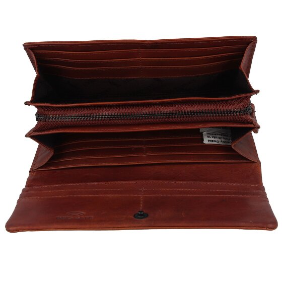 Jack Kinsky Risör Portemonnee RFID-bescherming Leer 19 cm