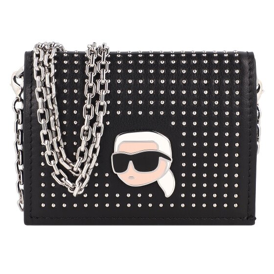 Karl Lagerfeld Ikonik 2.0 Portemonnee Leer 11 cm