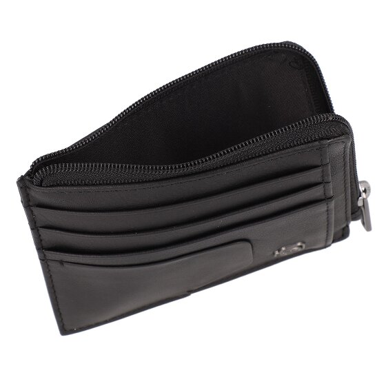 Piquadro Akron Kredietkaart etui RFID-bescherming Leer 11.5 cm