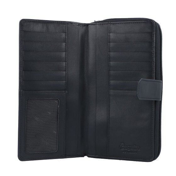 Esquire Nieuw Zijden Portemonnee Leder 19 cm
