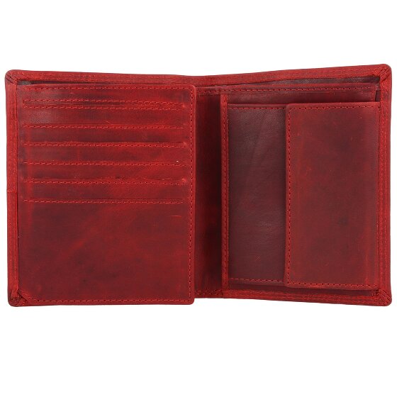 Jack Kinsky Risör Portemonnee RFID-bescherming Leer 11 cm