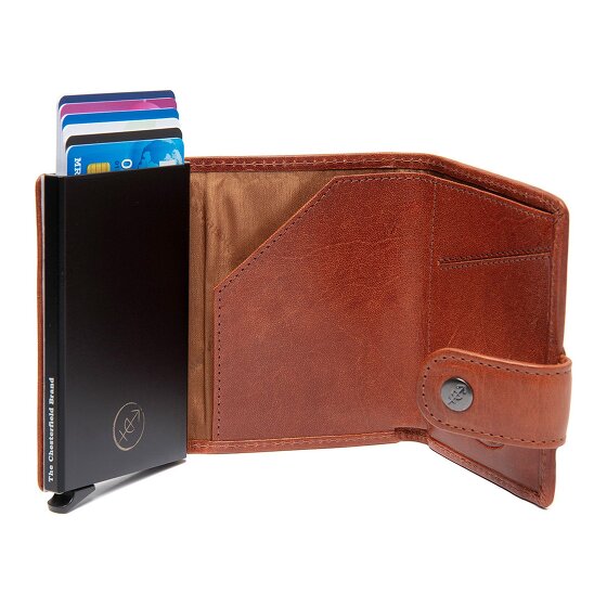 The Chesterfield Brand Larino Portemonnee RFID-bescherming Leer 7 cm
