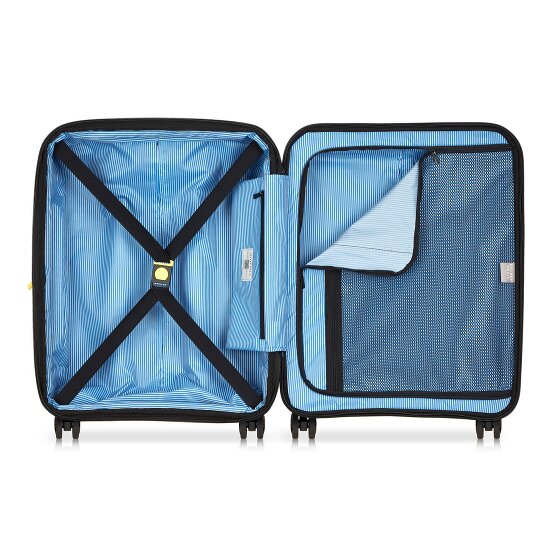 Delsey Paris Lutece Se 4 wielen Cabinewagen 55 cm met uitbreidingsplooi