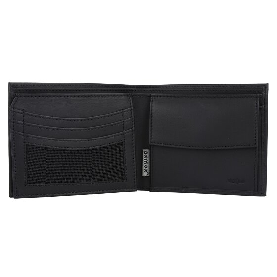 oxmox Leather Portemonnee RFID-bescherming Leer 12 cm