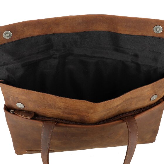 Plevier 500-serie aktetas leer 42 cm Laptopvak