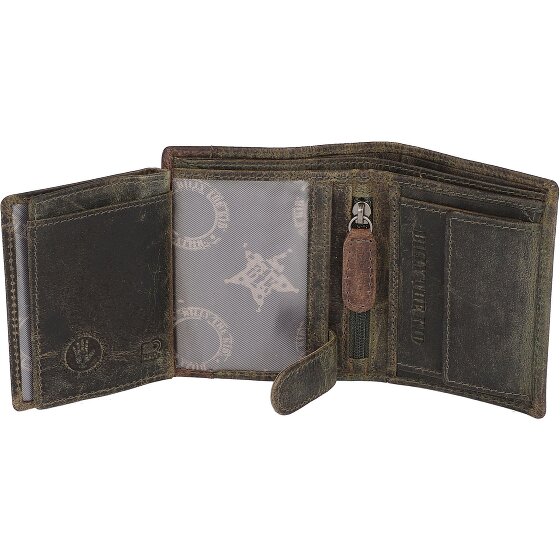 Billy the Kid Hunter Portemonnee RFID Leer 8 cm