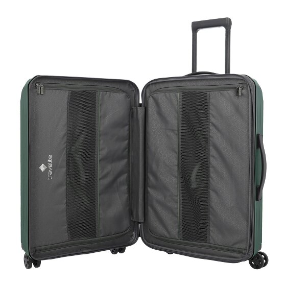 Travelite Dynamiic 4 wielen Kofferset 3-delig met uitbreidingsplooi