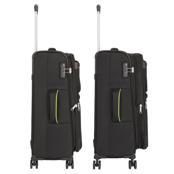 d&n Travel Line 6704 4-wielige trolley 65 cm
