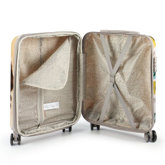 Anekke Muse 4 wielen Cabinewagen 55 cm met uitbreidingsplooi