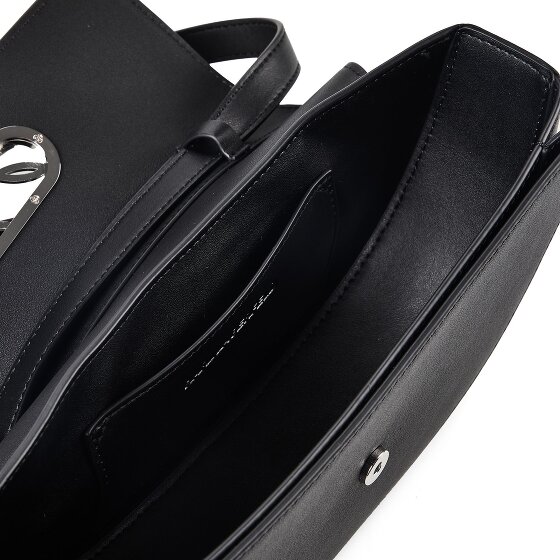 Karl Lagerfeld Signature Crossbody tas Leder 25 cm