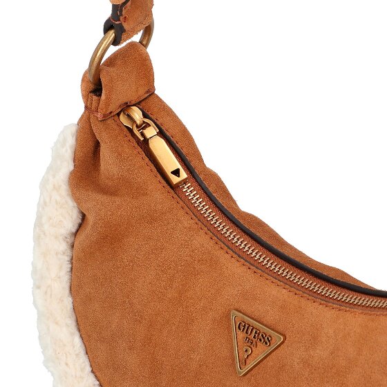 Guess Amita Schoudertas Leer 24 cm