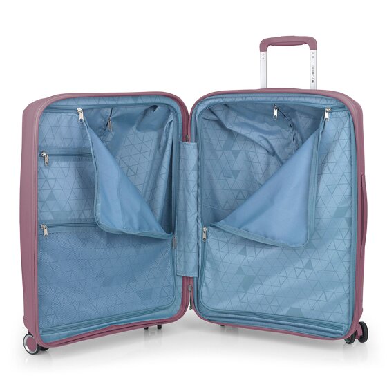 Gabol Queens 4 wielen Trolley M 64.5 cm met uitbreidingsplooi