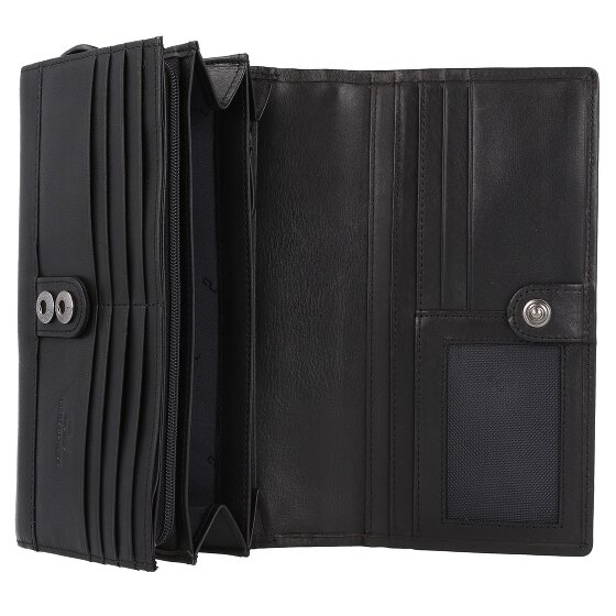 aunts & uncles Norwegians Vilde Portemonnee RFID-bescherming Leer 19 cm