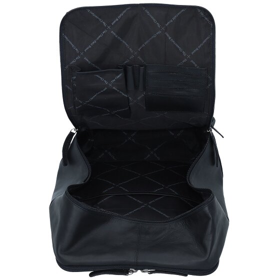The Chesterfield Brand Wax Pull Up Zakelijke rugzak Leer 40 cm Laptop compartiment