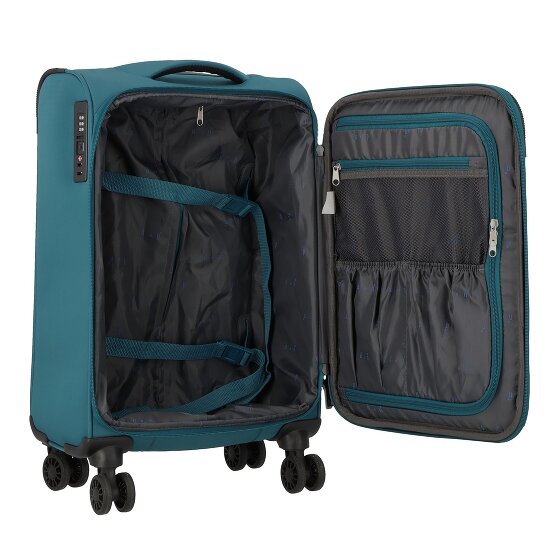 d&n Travel Line 9504 4 wielen Cabinewagen S 55 cm