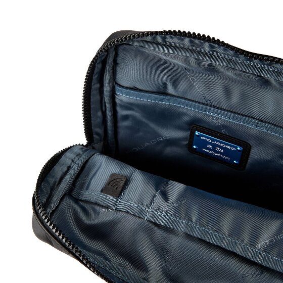 Piquadro Schoudertas Leer 27 cm