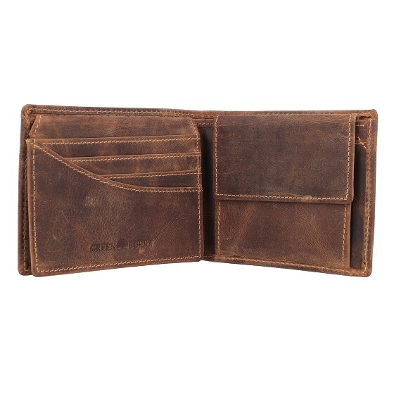 Greenburry Vintage Portemonnee Leer 12 cm