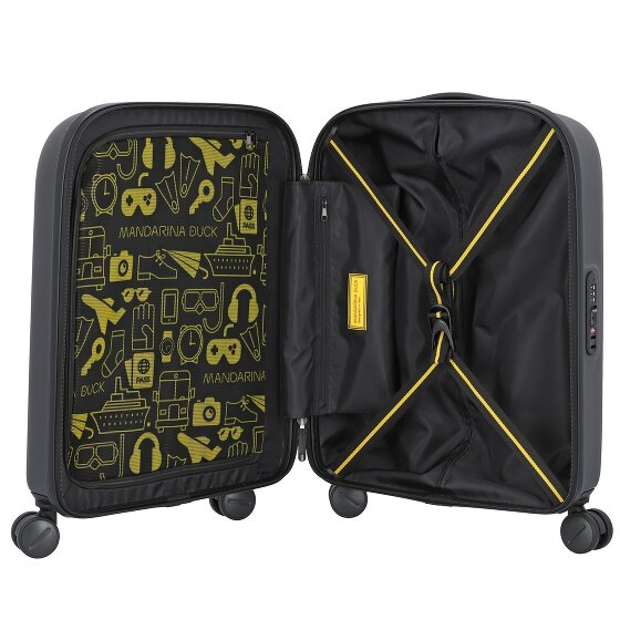 Mandarina Duck Logoduck+ 4-Wiel Cabin Trolley 55 cm