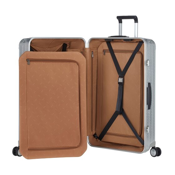 Samsonite Lite-Box Alu Boss Edition Trolley met 4 wielen, Aluminium, 76 cm