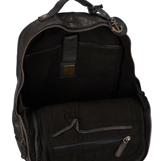Harbour 2nd Blake Dagrugzak Leer 38 cm Laptop compartiment Harbour 2nd Blake Dagrugzak Leer 38 cm Laptop compartiment