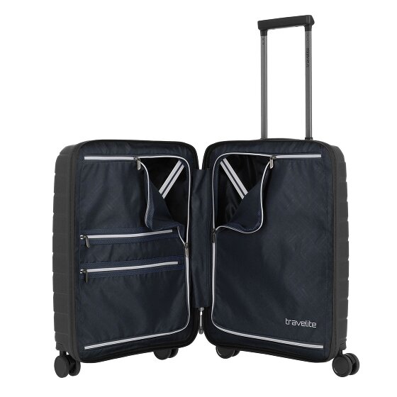Travelite Air Base 4 wielen Cabinewagen 55 cm Laptop compartiment