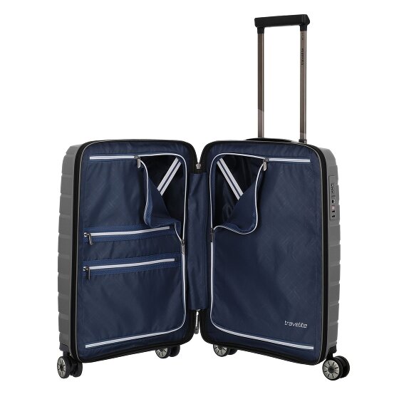 Travelite Vliegbasis 4-wielige cabinewagen 55 cm