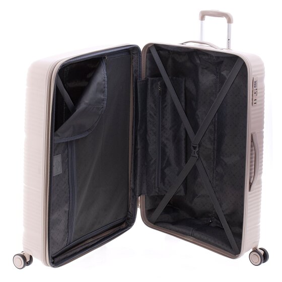 Gladiator 0800 4 wielen Trolley 76 cm met uitbreidingsplooi