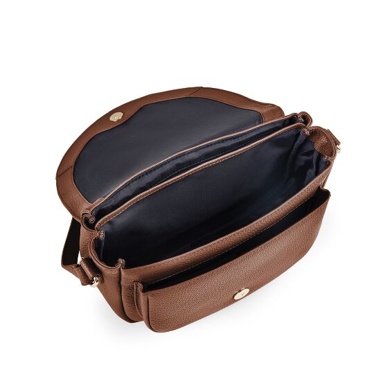 Lazarotti Bologna Leather XL Crossbody tas van leer 27 cm