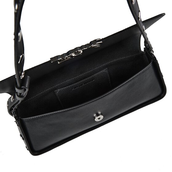 Karl Lagerfeld Signature Schoudertas Leder 32 cm