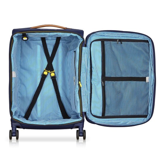 Delsey Paris Montmartre 3 4 wielen Trolley 66 cm met uitbreidingsplooi