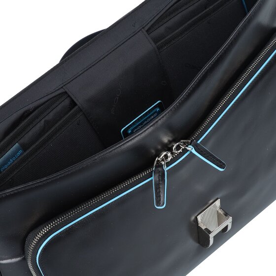 Piquadro Blue Square Briefcase II Leather 40 cm Laptopcompartiment