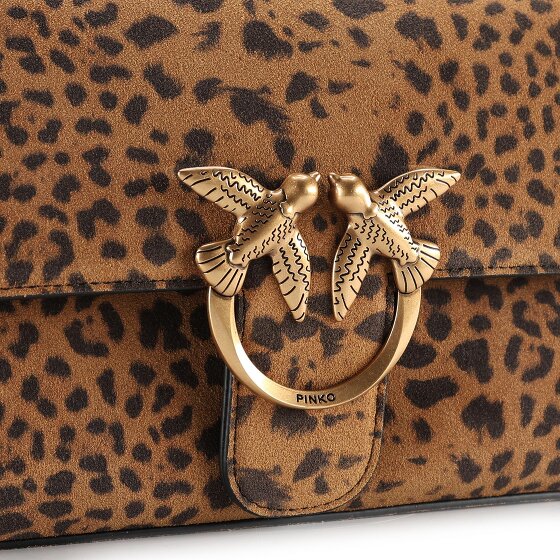 PINKO Slouchy Schoudertas Leer 27 cm