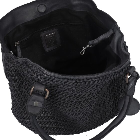 Harbour 2nd Soft Weaving Dilara Schoudertas Leer 44 cm